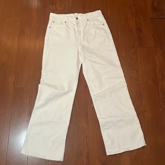 H&M straight leg white jeans - Picture 2 of 5